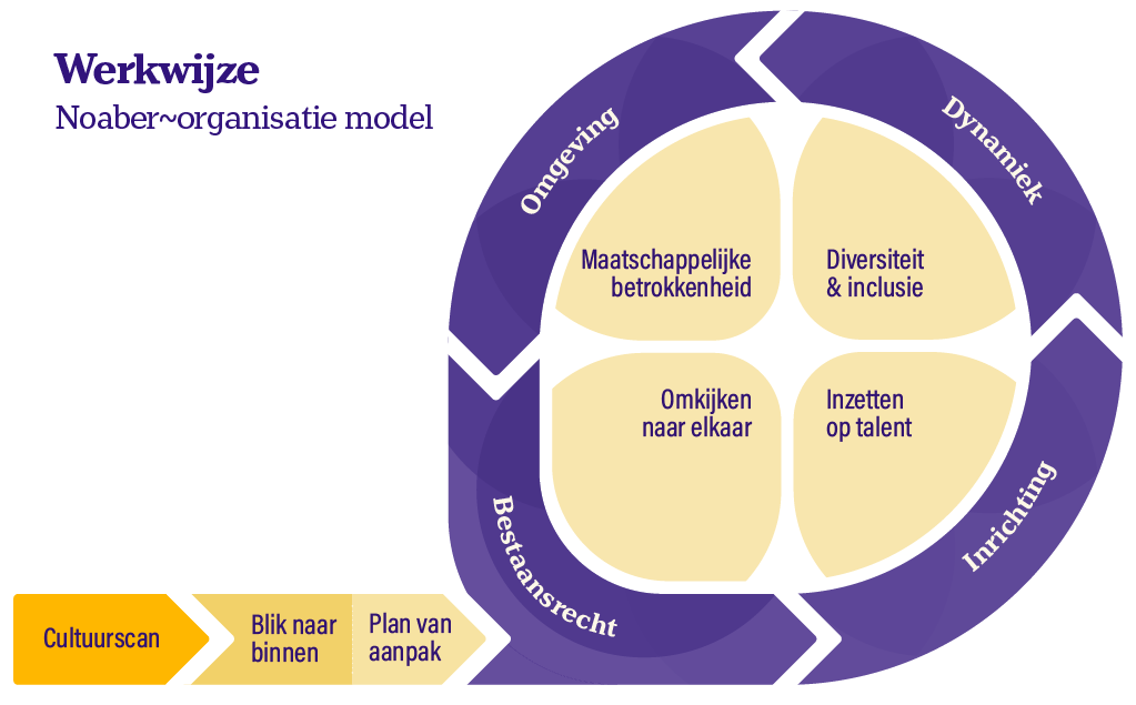 Werkwijze Noaber-organisatie model